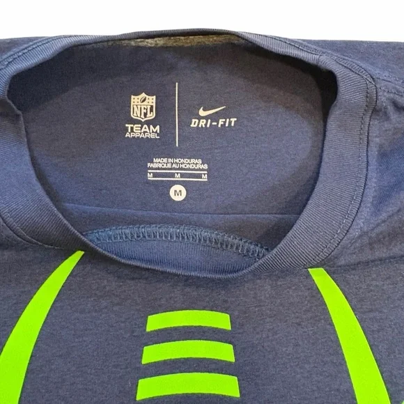 Nike Dri-FIT Seattle Seahawks Tee – Men’s Medium - Picture 3 of 10
